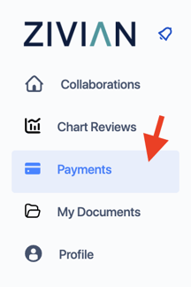 Payments - arrow