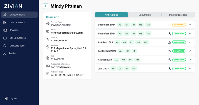 Provider UX - attestations (1)
