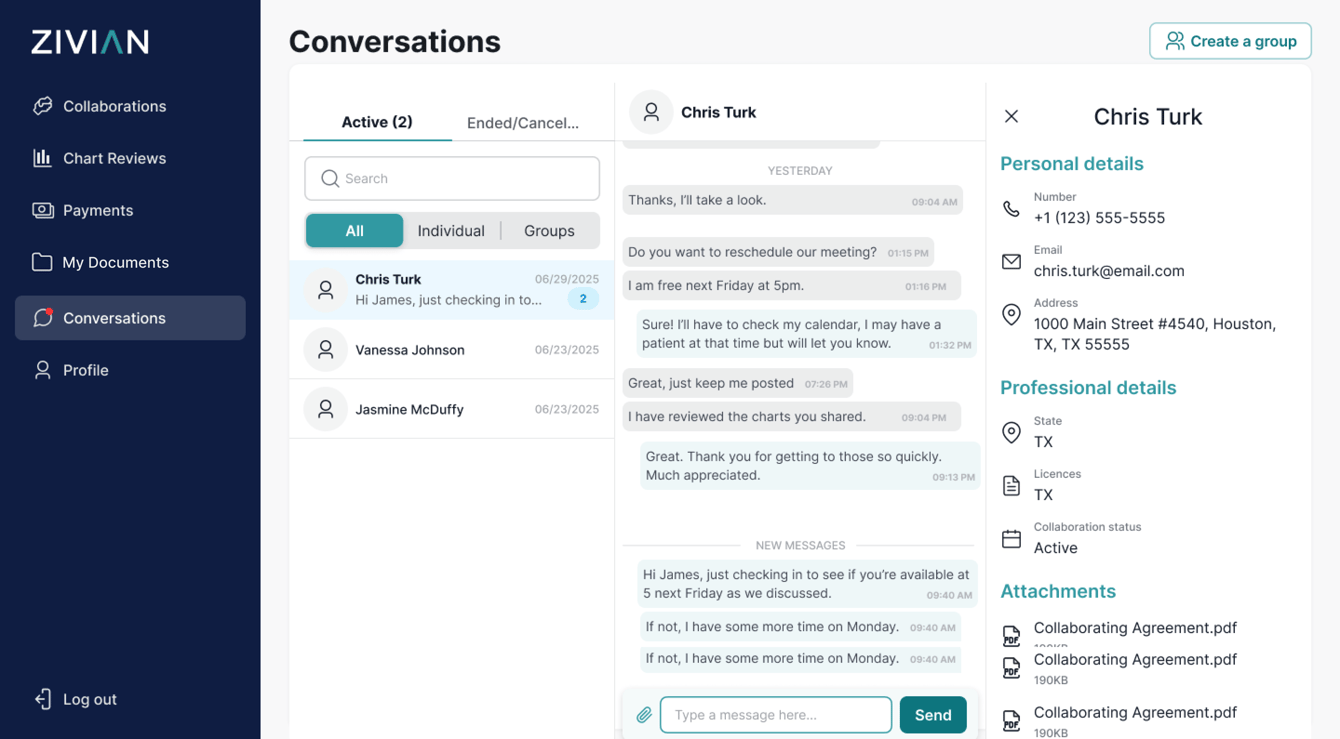 Conversations – APPs